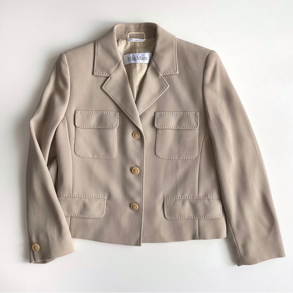 Vintage MaxMara Wool Blazer